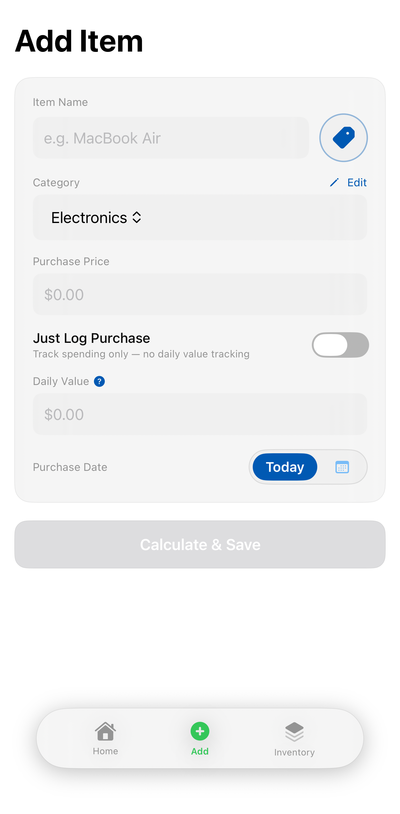 Smart Defaults