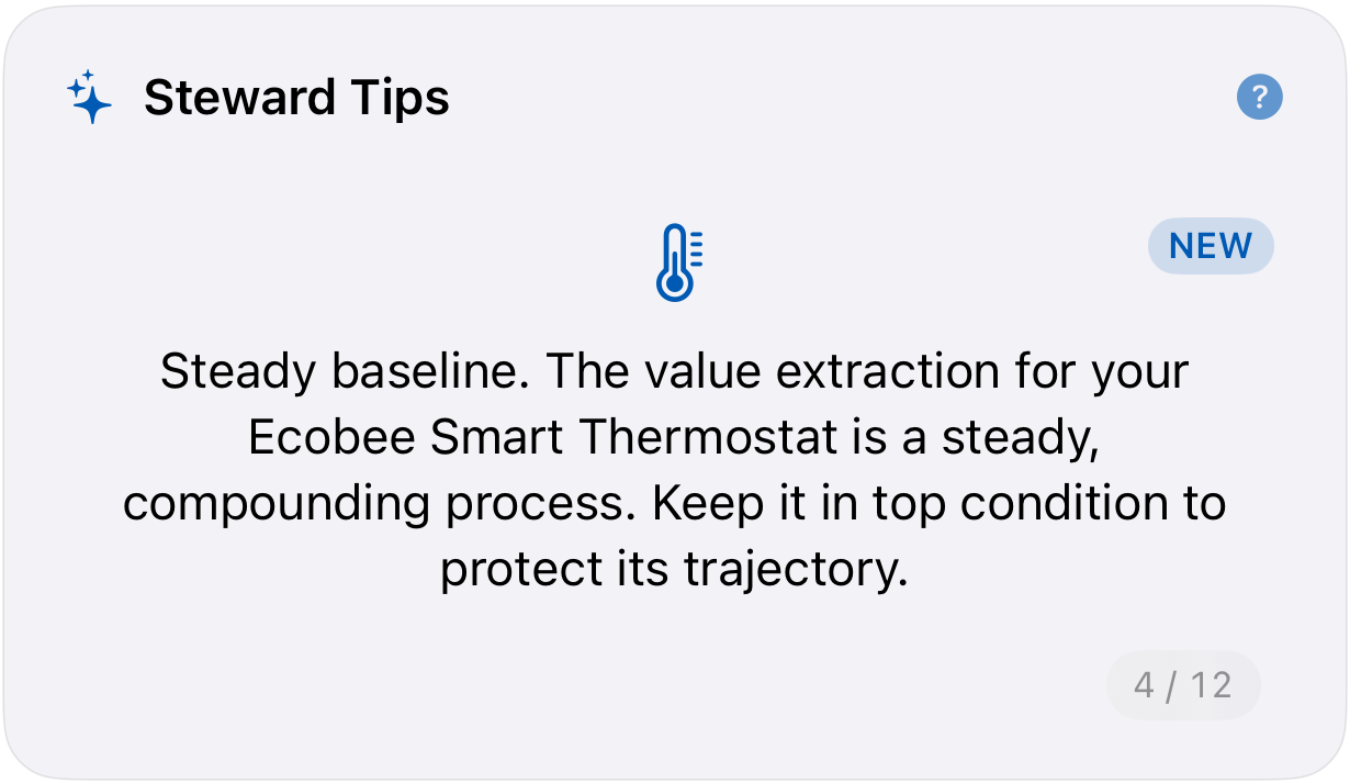 Steward Tips check-in